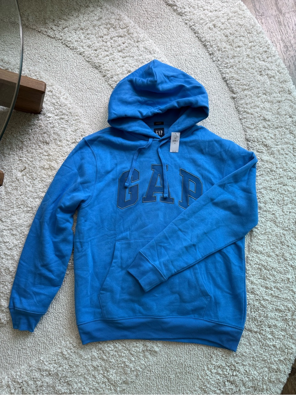NWT GAP Bright Blue Pullover Hoodie